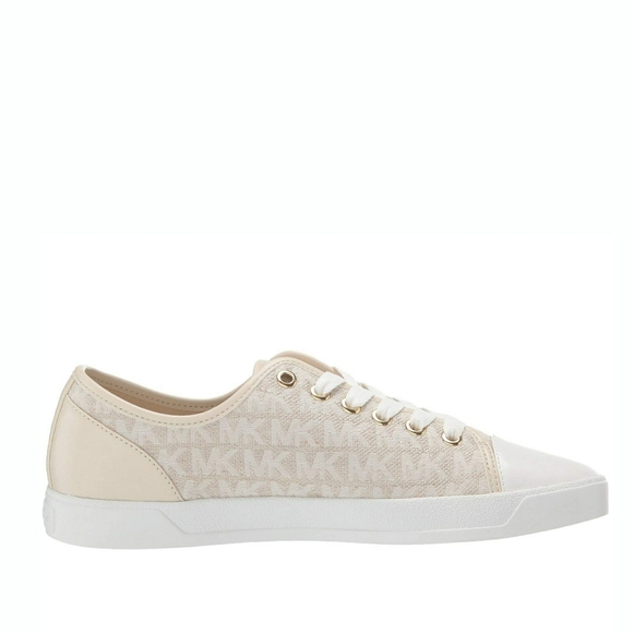 🆕 MICHAEL KORS MK Logo City Sneakers Shoes Laceup - Picture 2 of 8